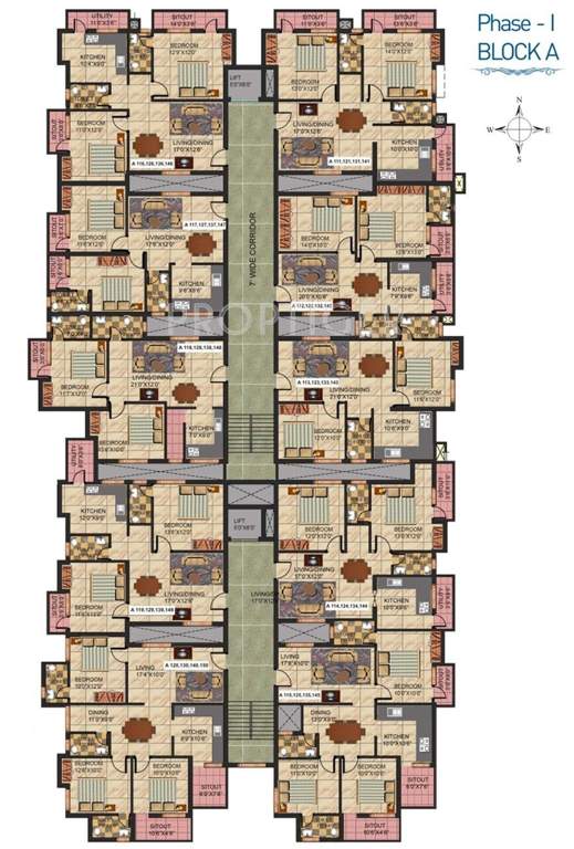 Images for Cluster Plan of  Janani Vaidoorium