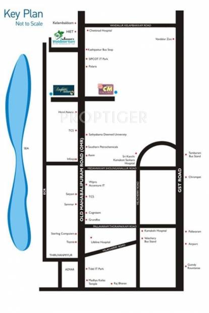 Images for Location Plan of  Janani Vaidoorium