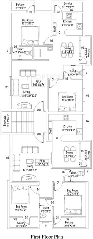 Images for Cluster Plan of VJS Associates Kumaran Krishnaa