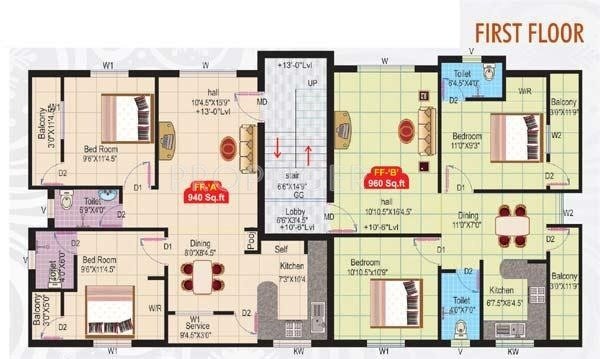 Images for Cluster Plan of VJS Associates Kumaran Sukrataa