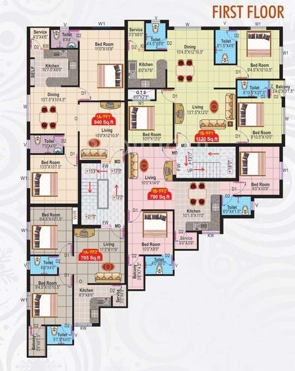 Images for Cluster Plan of VJS Associates Kumaran Sukrataa