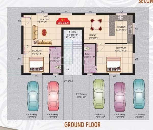 Images for Cluster Plan of VJS Associates Kumaran Sukrataa