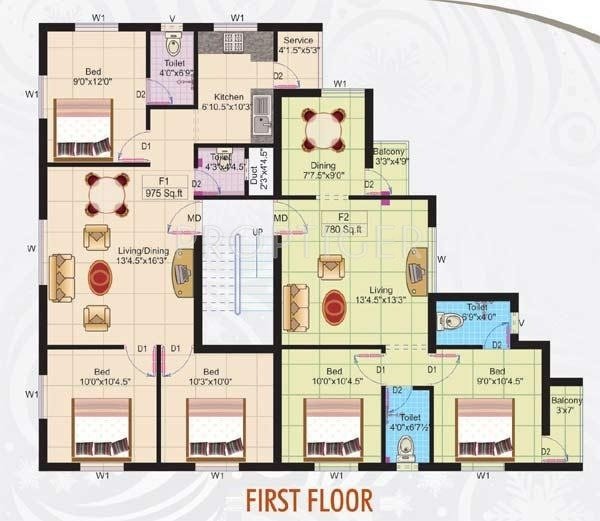 Images for Cluster Plan of VJS Associates Kumaran Sukrataa