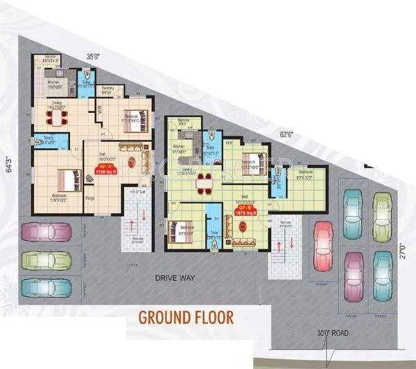 Images for Cluster Plan of VJS Associates Kumaran Sukrataa