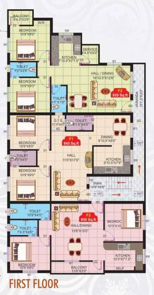 Images for Cluster Plan of VJS Associates Kumaran Sukrataa