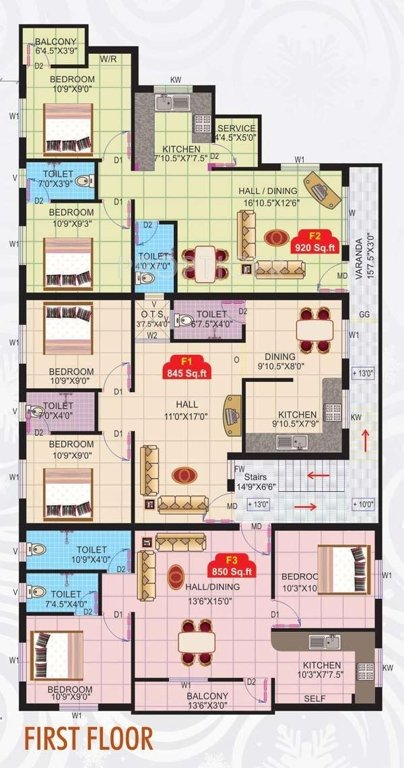 Images for Cluster Plan of VJS Associates Kumaran Sukrataa