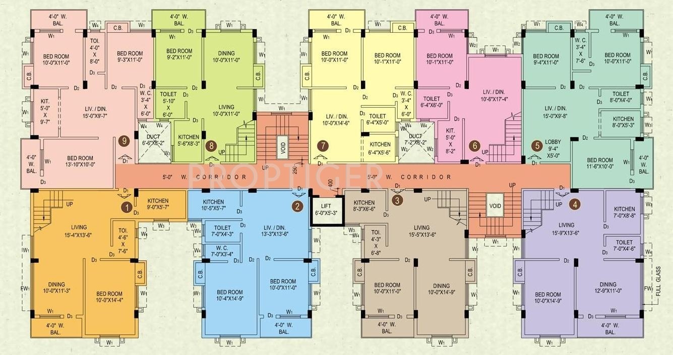 Images for Cluster Plan of Vastucon Dream Reinforced North Spring