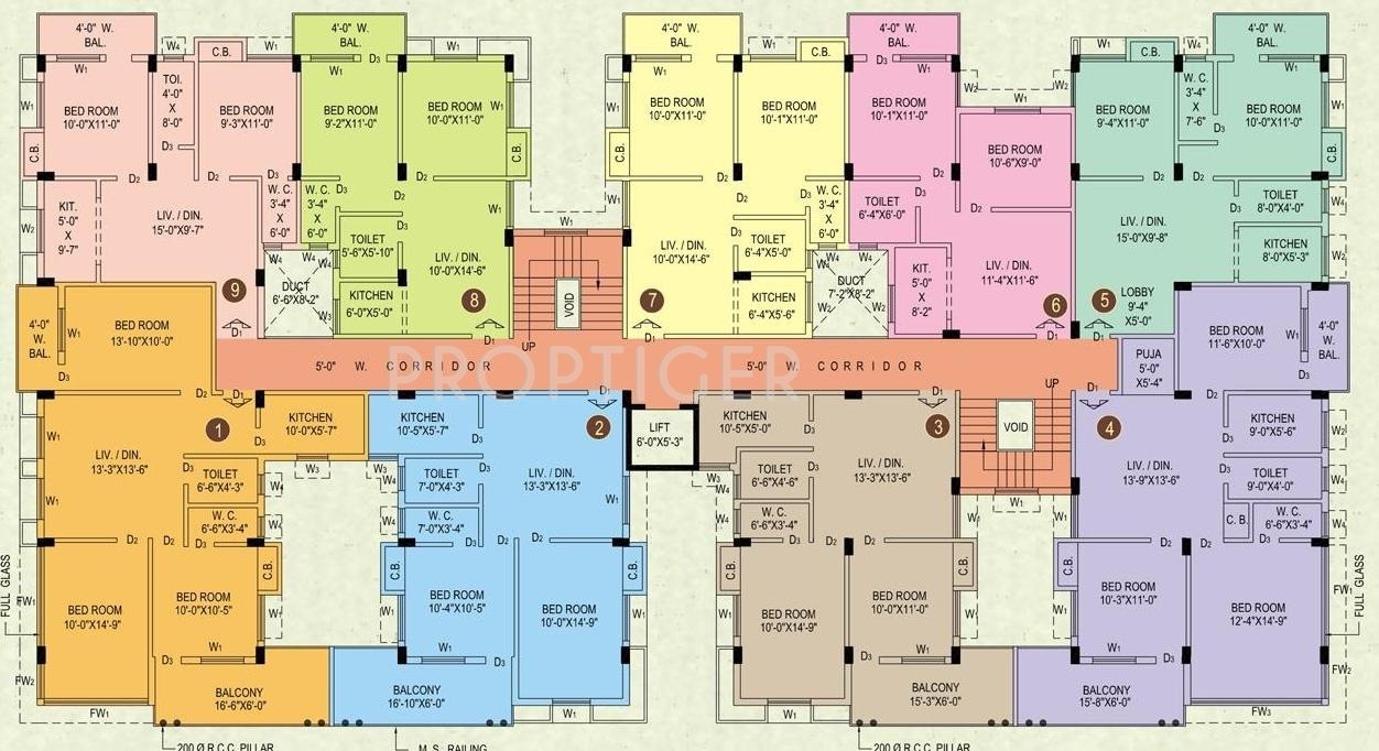 Images for Cluster Plan of Vastucon Dream Reinforced North Spring