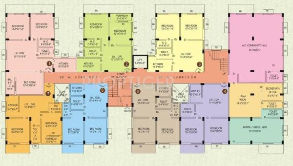 Images for Cluster Plan of Vastucon Dream Reinforced North Spring