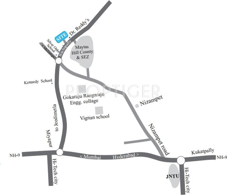 Images for Location Plan of Bliss Venkateshwara Residency