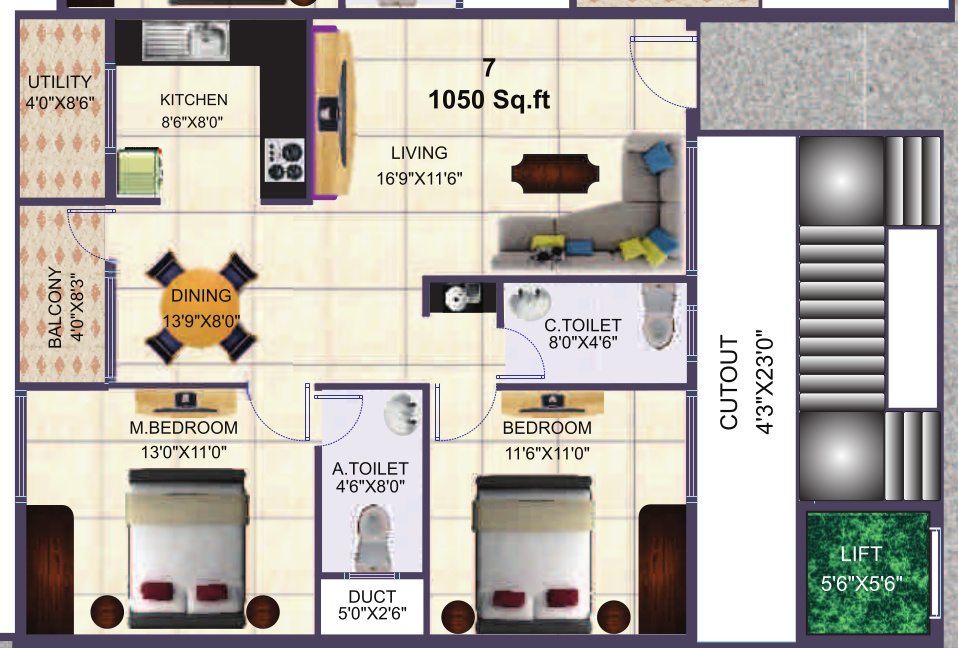  sumukha shanti Floor Plan Floor Plan