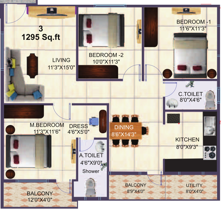  sumukha shanti Floor Plan Floor Plan