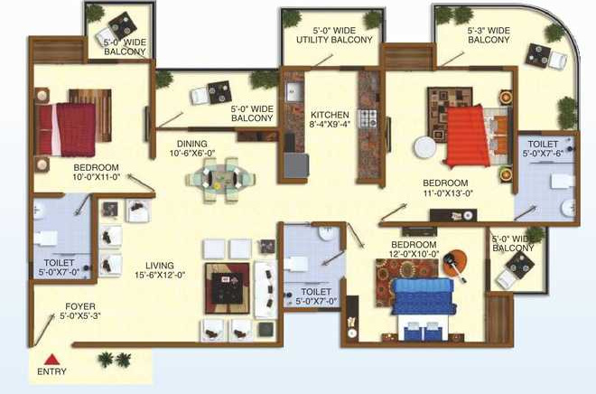  heights phase 2 Floor Plan Floor Plan