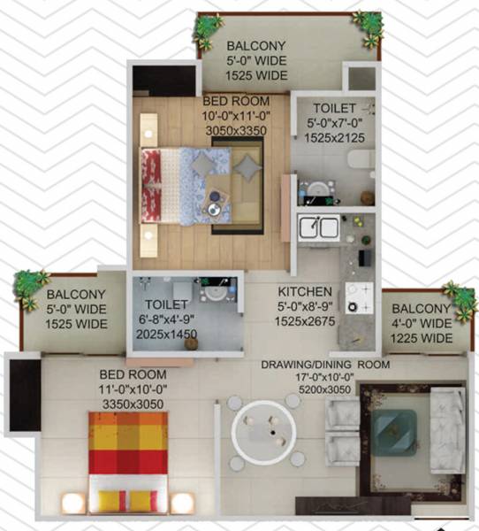  crown-tower Floor Plan Floor Plan