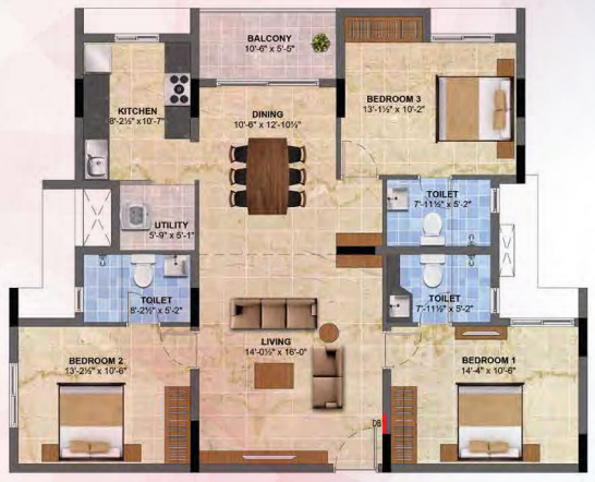  sapphire Floor Plan Floor Plan