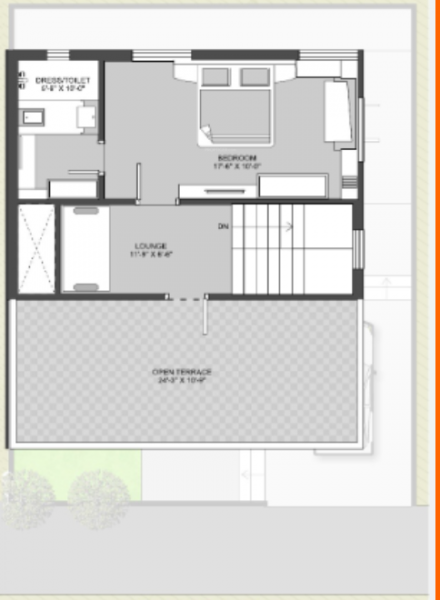  vrundavan-bunglows Floor Plan Second Floor Plan