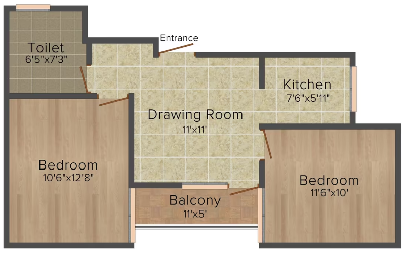  bhumi residency Floor Plan Floor Plan