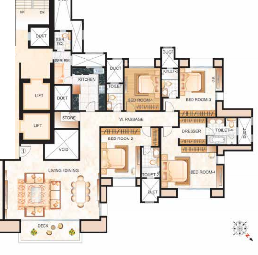  leona at rodas enclave hiranandani constructions Floor Plan Floor Plan