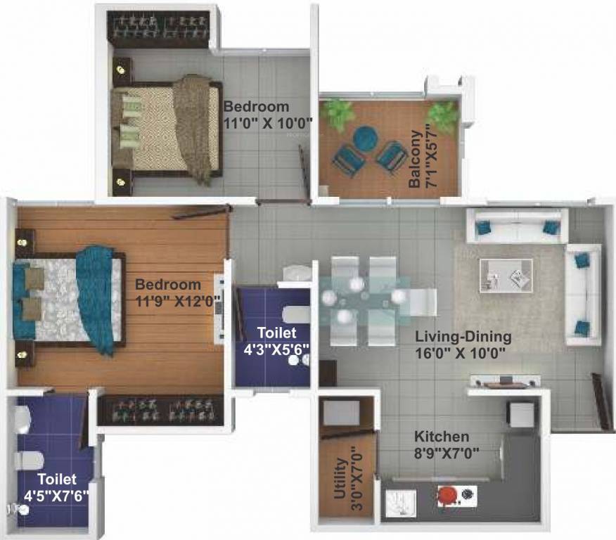 Saheel Itrend Homes Phase II Wing B