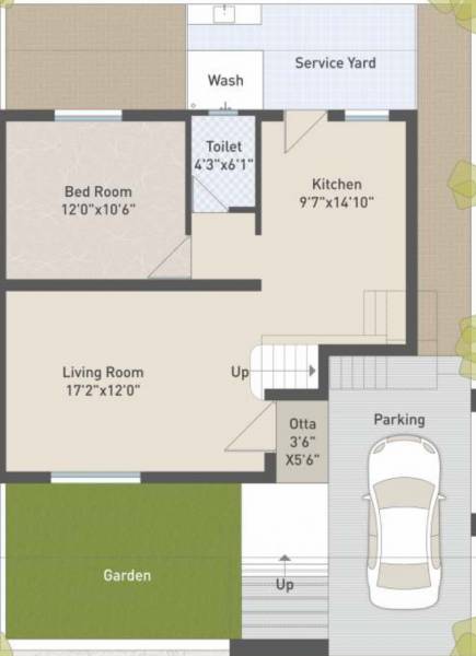floorPlan of Shree Bhakti Vrajvilla