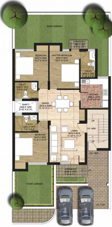  nirvana country ii Floor Plan Ground Floor Plan