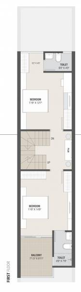  adhishthan-bungalow Floor Plan First Floor Plan