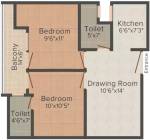 floorPlan of Surya Builders Delhi Apartment