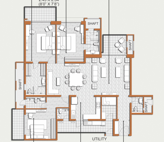 Floor Plan the resident tower Floor Plan Floor Plan