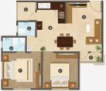 floorPlan of Lilleria Signature