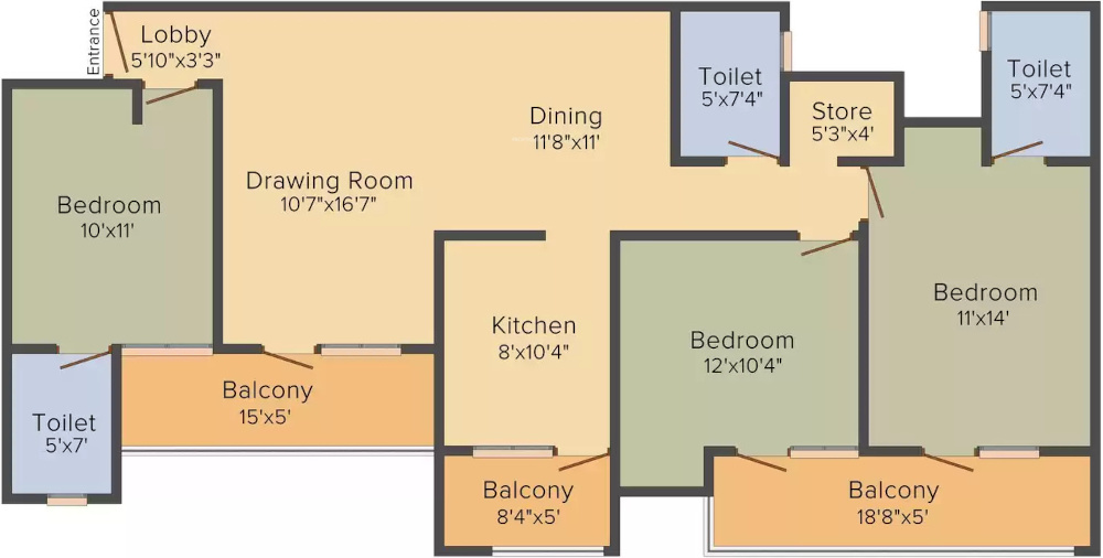  golf view Floor Plan Floor Plan