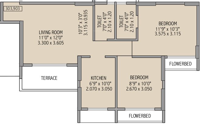  hills tower 7 Floor Plan Floor Plan