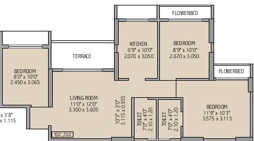  hills tower 7 Floor Plan Floor Plan