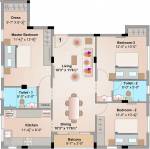 floorPlan of KG Dogra Gardens