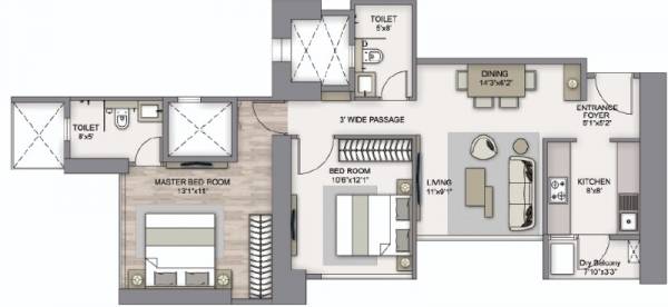 Floor Plan mahalaxmi-south-tower Floor Plan Floor Plan