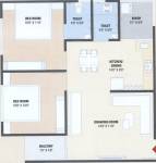 floorPlan of Balaji Sahitya Hills And Icon