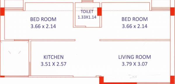 floorPlan of Seema Dilip Hirpara Vishakha Vrunda
