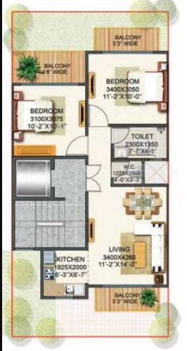  global-park-2-and-3 Floor Plan Floor Plan