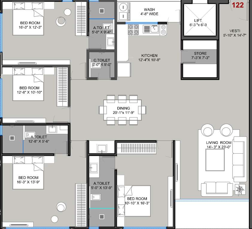 Soham Residency Phase II Building A And F