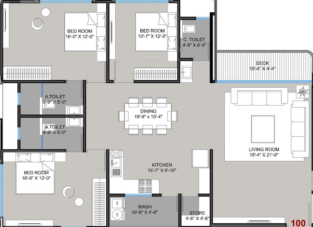 Soham Residency Phase II Building A And F