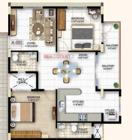  square Floor Plan Floor Plan