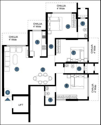 Floor Plan om trimurti Floor Plan Floor Plan