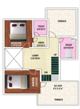 Second Floor Plan paradise Floor Plan Second Floor Plan