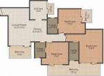 floorPlan of Santushti Floors 1