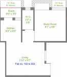 floorPlan of Shital Sumati Sanidhya Block A