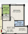 Lower Level Duplex Plan  jeevanam-phase-1 Floor Plan Lower Level Duplex Plan