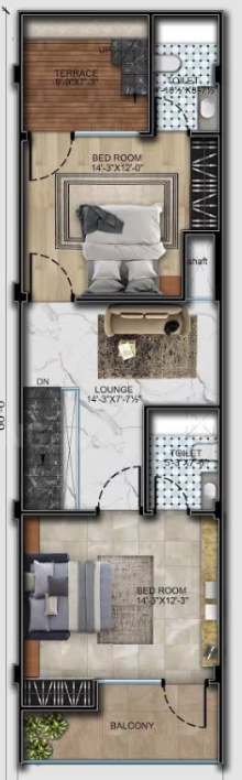 First Floor Plan kevalyam villa Floor Plan First Floor Plan