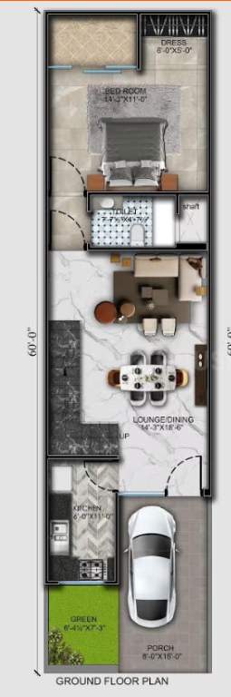  kevalyam villa Floor Plan Ground Floor Plan