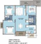 floorPlan of Aryavaridhi AV Sunrise
