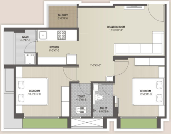  pushkar-heights Floor Plan Floor Plan