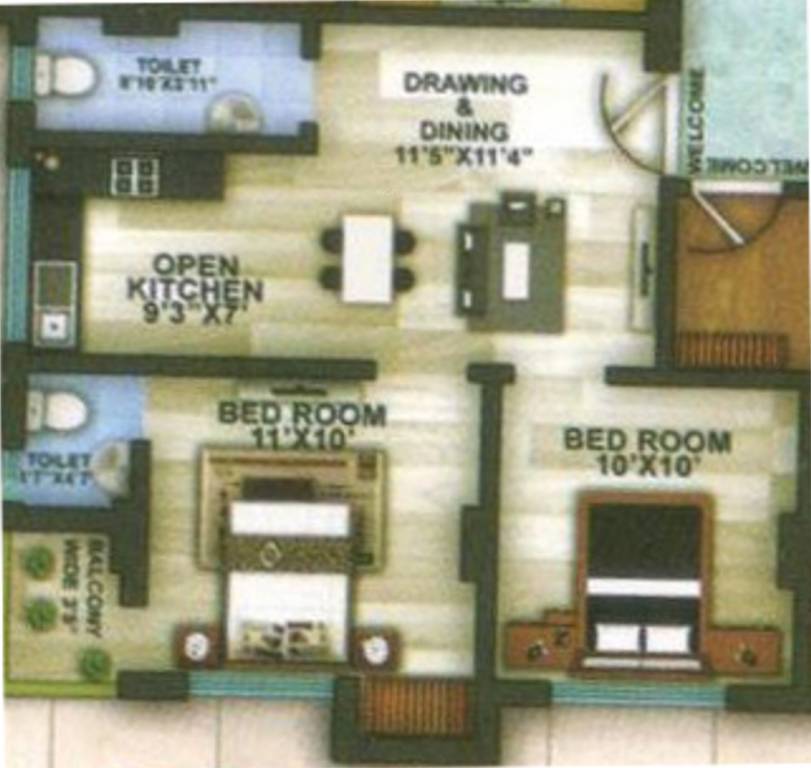 Floor Plan shree ganesh residency Floor Plan Floor Plan